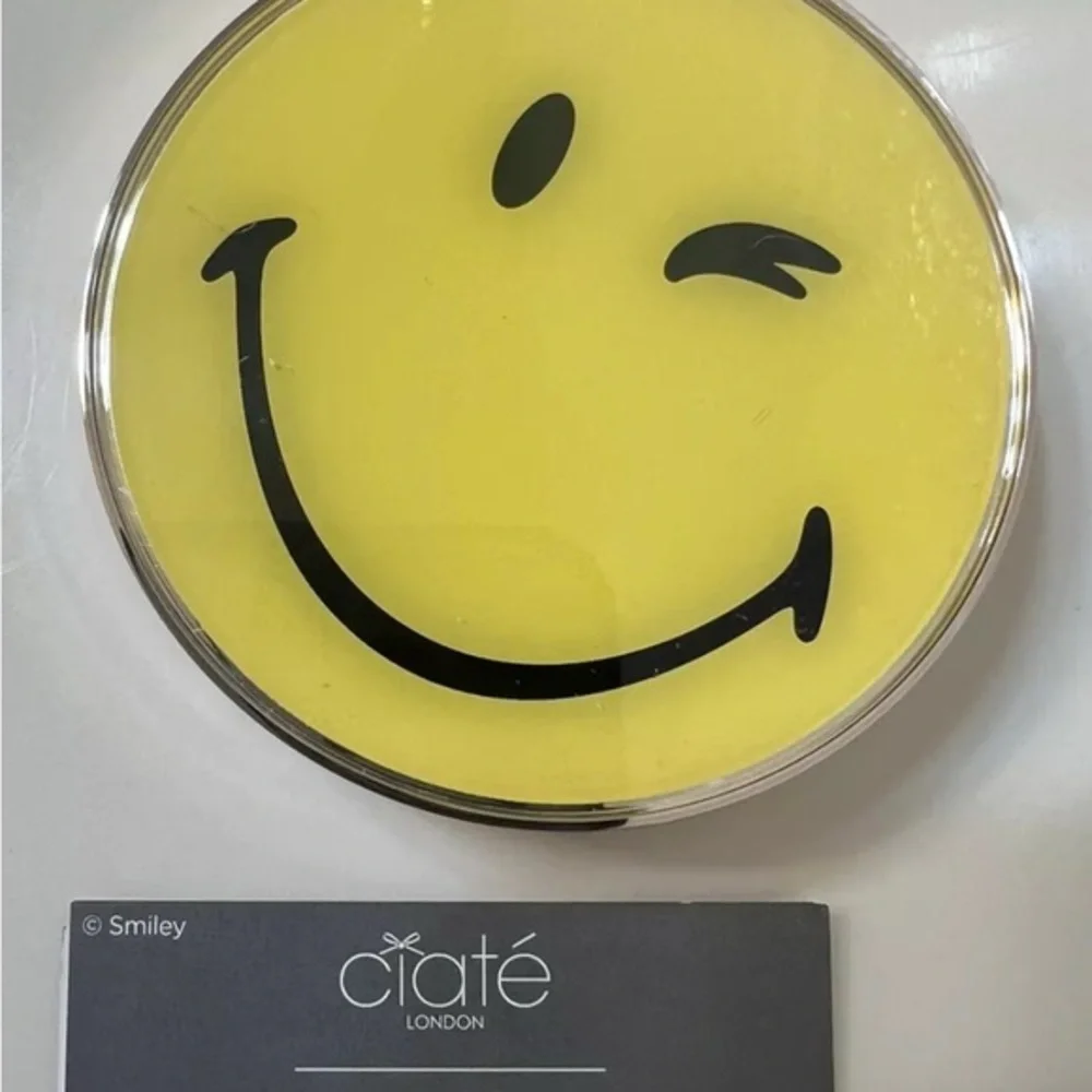 NEW IN BOX - CIATE Smiley Face Eyeshadow Palette - Gold,‎ Purple, Red